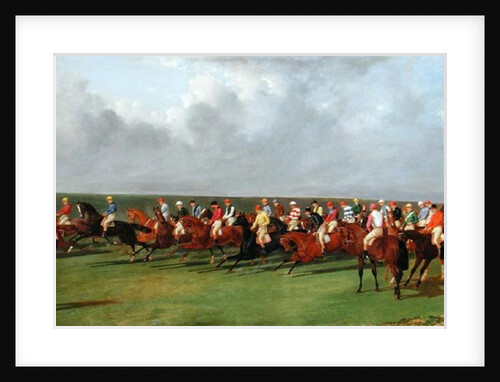 Silks and Satins of the Turf, 1865 by Benjamin Herring