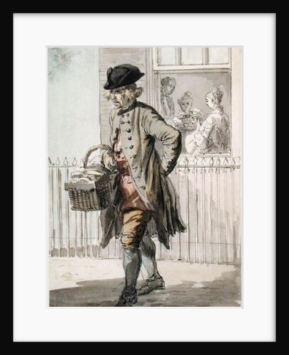 London Cries: A Muffin Man, c.1759 by Paul Sandby