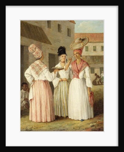 A West Indian Flower Girl and Two Other Free Women of Colour, c.1769 by Agostino Brunias