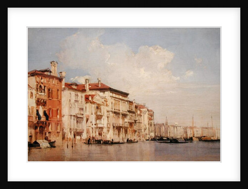 Grand Canal, Venice by Richard Parkes Bonington