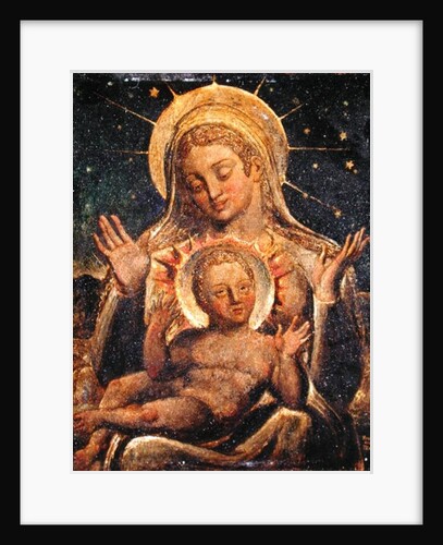 Virgin and Child, 1825 by William Blake