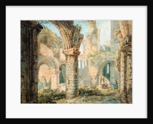 St. Cuthbert's Holy Island, 1797 by Thomas Girtin