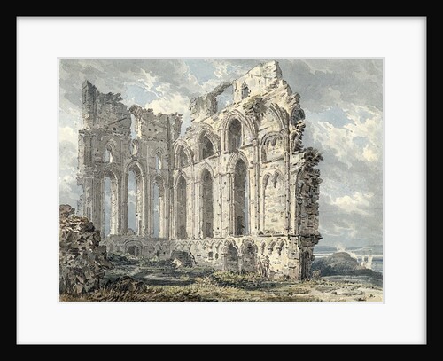 Tynemouth Priory, Northumberland, c.1792-93 by Thomas Girtin