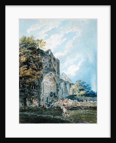 Pluscardine Abbey, Elgin, c.1793 by Thomas Girtin