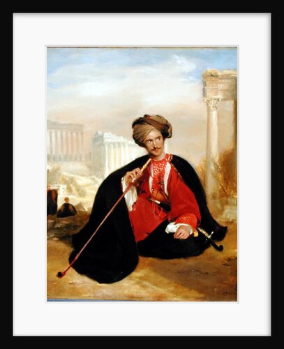 Charles Lenox Cumming-Bruce in Turkish Dress, 1817 by Andrew Geddes