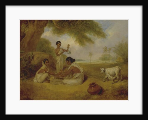 Grinding Corn, c.1792-95 by Arthur William Devis