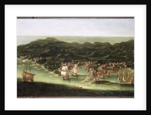 The Island of Barbados, c.1694 by Isaac Sailmaker