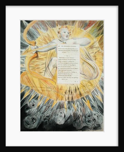 The Progress of Poesy by William Blake