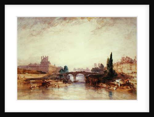 View of the Pont Royal by William Callow