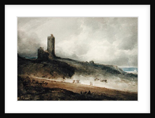 Aberystwyth Castle by John Sell Cotman
