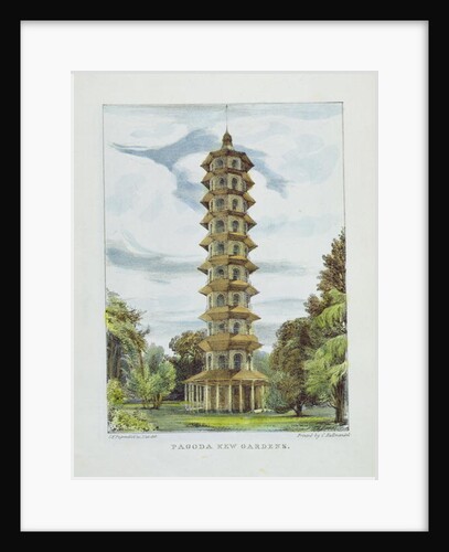 Pagoda, Kew Gardens by George Ernest Papendiek (after)