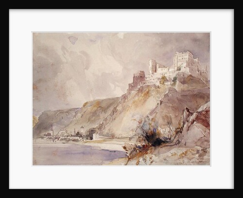 Rheinfels and St. Goar by William Callow