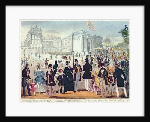 The Queen's Return from the House of Lords, 1839 by English School