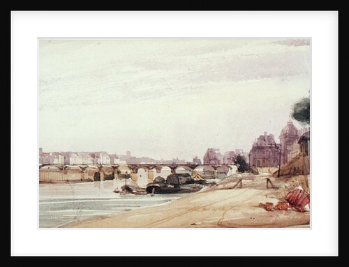 The Pont des Arts, Paris by Thomas Shotter Boys