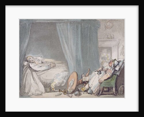 The Drunken Nurse by Thomas Rowlandson