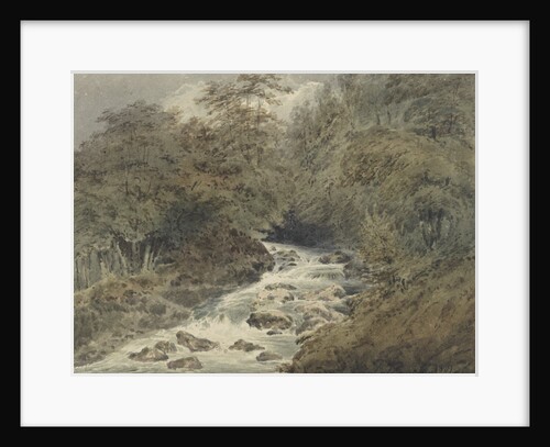 A Mountain Stream, 1801 by Francois Louis Thomas Francia