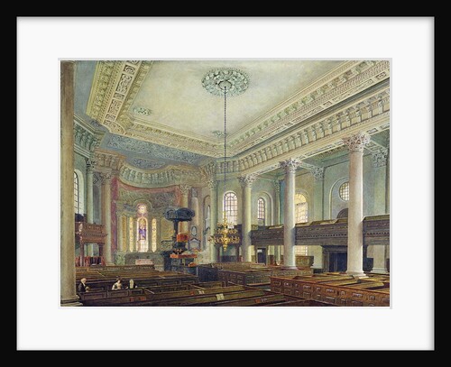 St. Paul's, Deptford by George the Elder Scharf