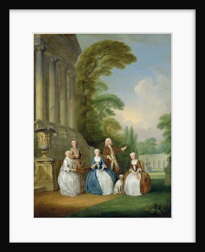 Portrait of a Family, 1740 by Joseph Francis Nollekens