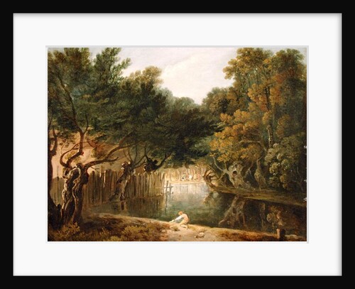 View of the Wilderness in St. James's Park, London, c.1770-75 by Richard Wilson