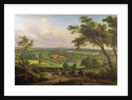 Bifrons Park, Patrixbourne, Kent, formerly attributed to John Wootton and previously to Jan Siberechts c.1695-1705 by School English