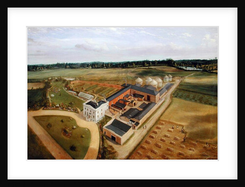 Tiptree Hall and Farm, Essex, c.1850-60 by William Brown