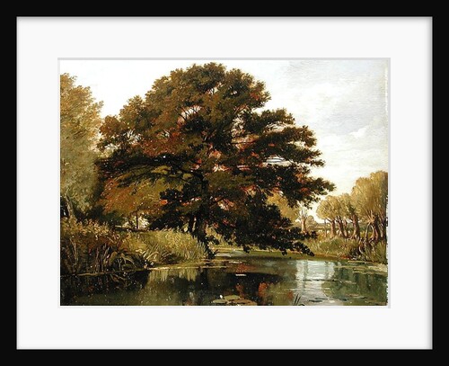 On the Isis, Waterperry, Oxfordshire, 1806 by William Alfred Delamotte