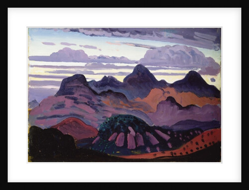 Deep Twilight, Pyrenees, c.1912-13 by James Dickson Innes