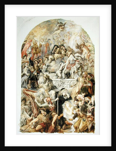 Apotheosis of Shakespeare's Characters, 1871 by John Gilbert