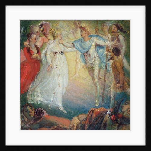 Oberon and Titania from 'A Midsummer Night's Dream' by William Shakespeare 1806 by Thomas Stothard
