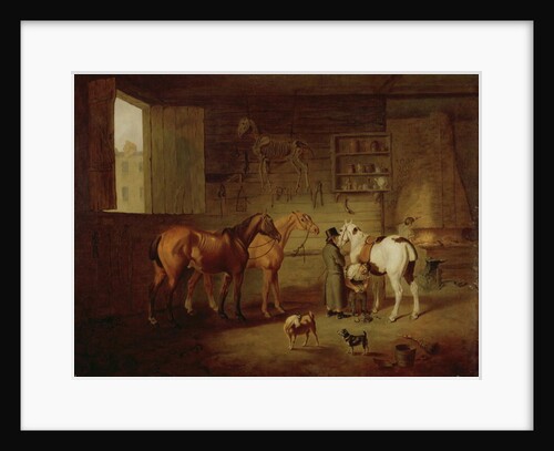 The Blacksmith's Shop, c.1810-20 by Henry Bernard Chalon