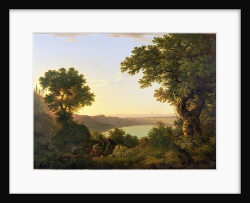 Lake Albano, Italy, 1777 by Thomas Jones