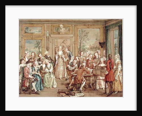 Musical Conversation, c.1760 by Marcellus the Younger Laroon