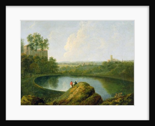 The Head of Lake Nemi by Richard Wilson