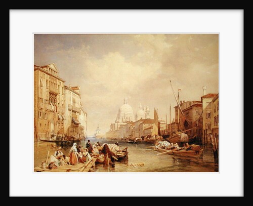 The Grand Canal, Venice, 1835 by James Duffield Harding
