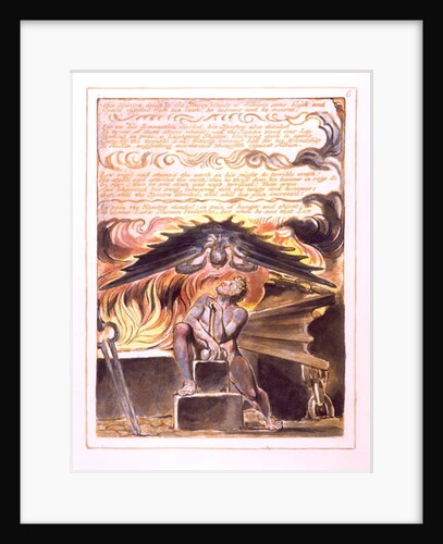 His Spectre Driv'n... by William Blake