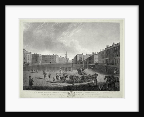 View of Hanover Square by Edward Dayes
