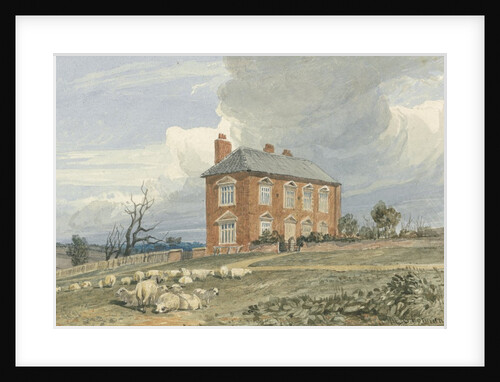 Irmingland Hall, Norfolk by Miles Edmund Cotman