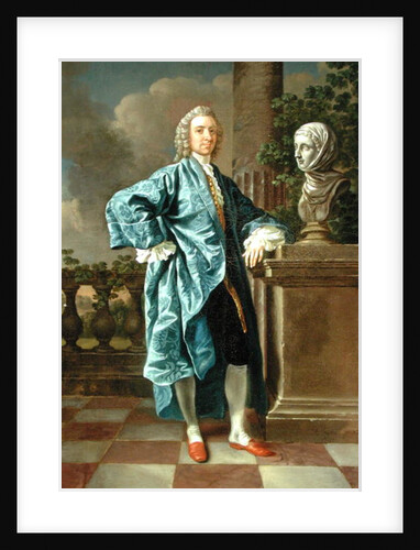 Dr Charles Chauncey, M.D. 1747 by Francis Hayman