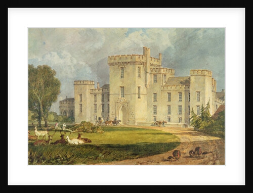 View of Hampton Court from the North-west, c.1806 by Joseph Mallord William Turner