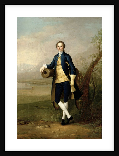 Gentleman with a Cannon, 1741 by Arthur Devis