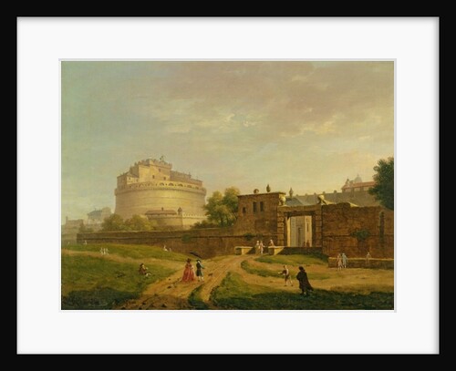 Castel Sant'Angelo, Rome, 1776 by John Inigo Richards
