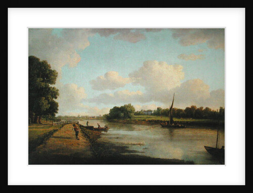 View on the River Thames at Richmond, c.1776 by William Marlow