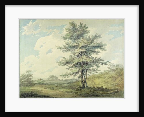 Landscape with Trees and Figures, c.1796 by Joseph Mallord William Turner