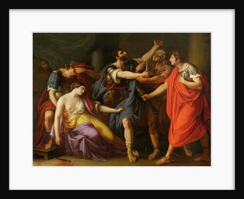 The Death of Lucretia, 1763-67 by Gavin Hamilton