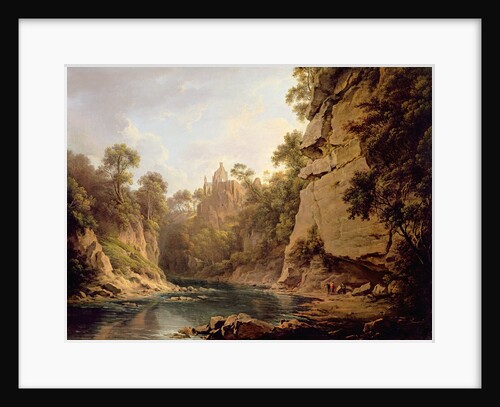 Hawthornden Castle, near Edinburgh, c.1820-22 by Alexander Nasmyth