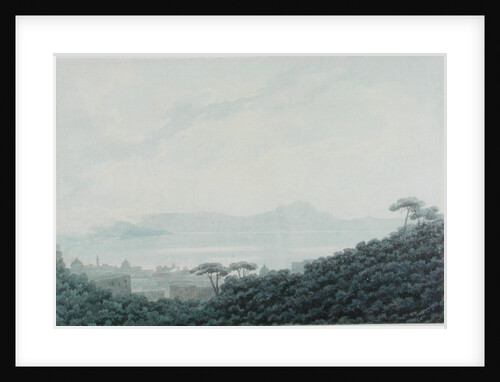 The Bay of Naples from Capodimonte, Italy, c.1790 by John Robert Cozens