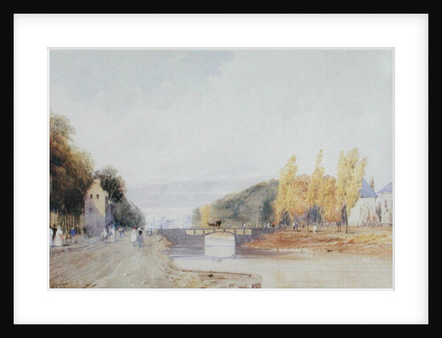 Brussels from the Paris Road, 1831 by Thomas Shotter Boys