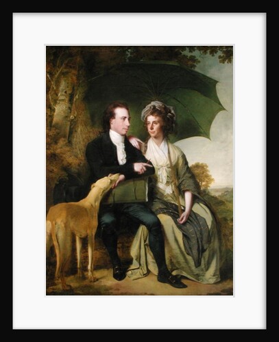 The Rev. and Mrs Thomas Gisborne, of Yoxhall Lodge, Leicestershire, 1786 by Joseph Wright of Derby
