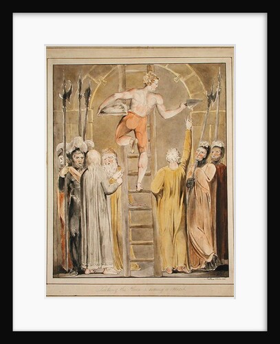 Sealing the Stone and Setting a Watch, 1800-03 by William Blake