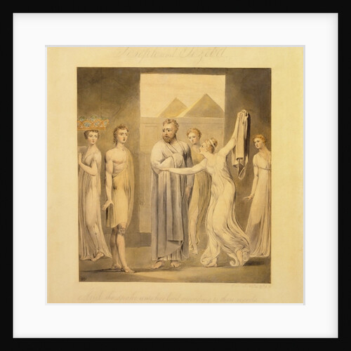 Joseph and Potiphar's Wife, 1803-05 by William Blake